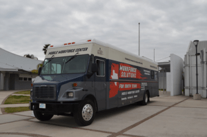 Mobile Unit at Zapata Job Fair