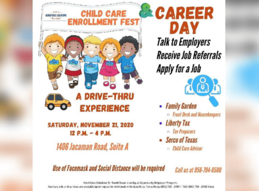 WorkForce Solultions hosting Child Care Enrollment Fest