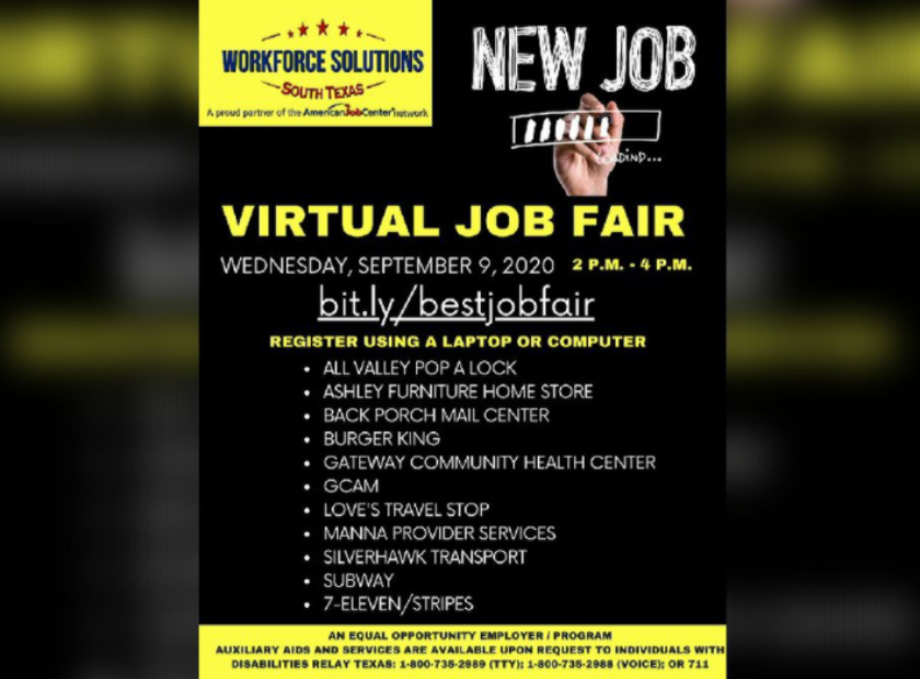 Workforce solutions virtual job fair