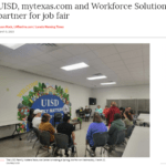 UISD and Workforce Solutions partner for job fair