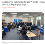 Workforce Solutions touts WorkInTexas, features over 1,300 job postings