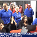 Actor Laredense motiva a Estudiantes en Expo de Carreras